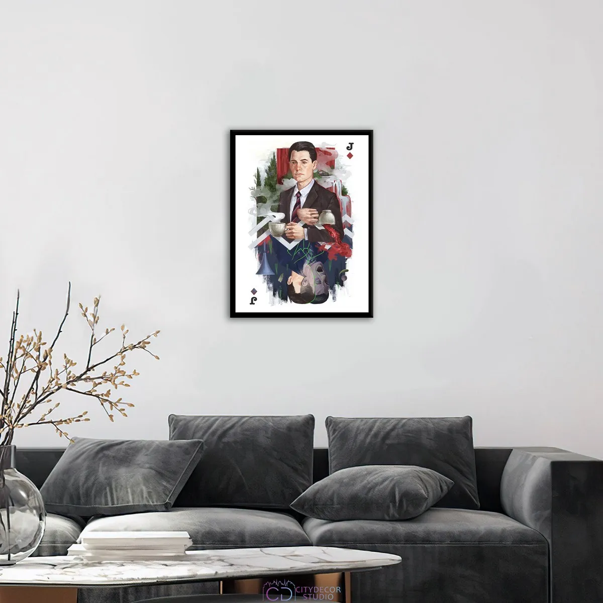 Постер Citydecor Твин Пикс арт. 4 (1 постер 30x40 см без рамы)