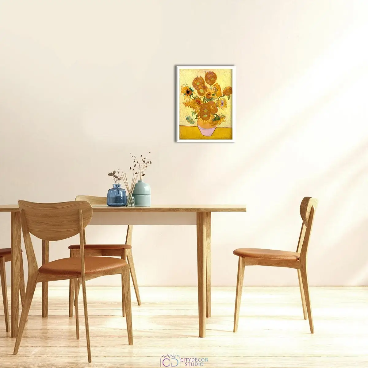 Постер Citydecor "Подсолнух", Винсент ван Гог. Репродукция (1 постер 30x40 см без рамы)
