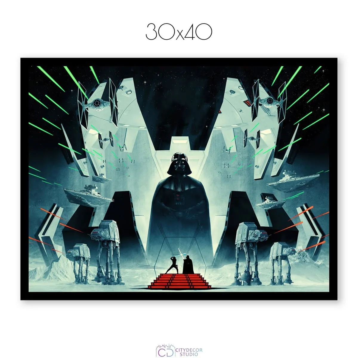 Постер Citydecor Звездные воины арт. 10 (1 постер 30x40 см без рамы)