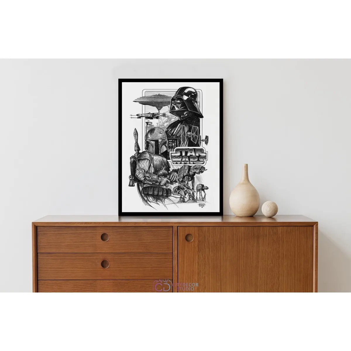 Постер Citydecor Звездные воины арт. 11 (1 постер 30x40 см без рамы)