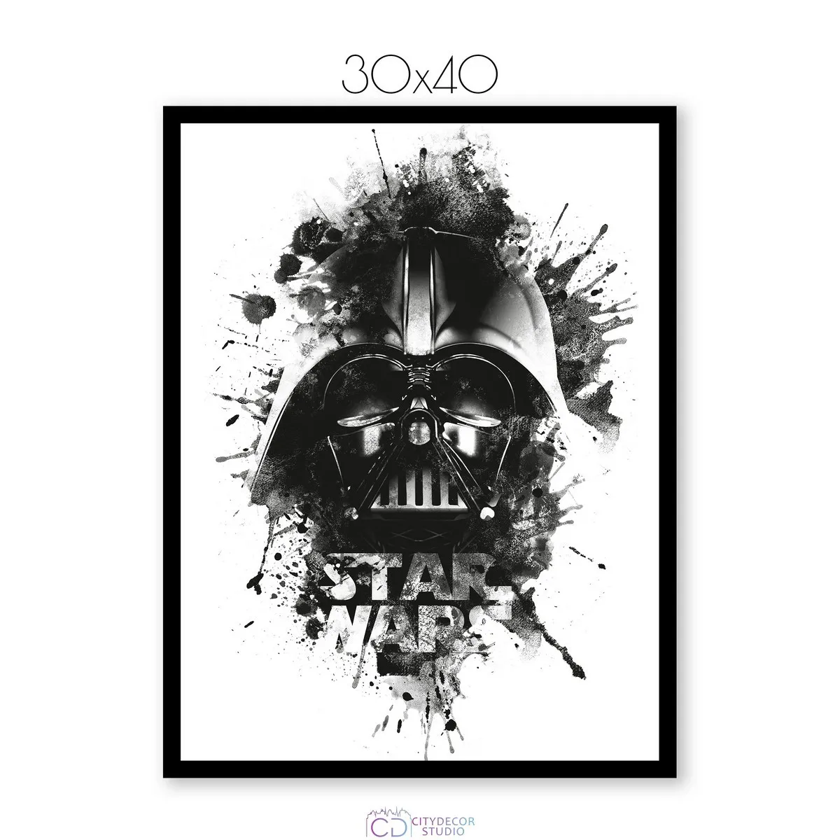 Постер Citydecor Звездные воины арт. 1 (1 постер 30x40 см без рамы)