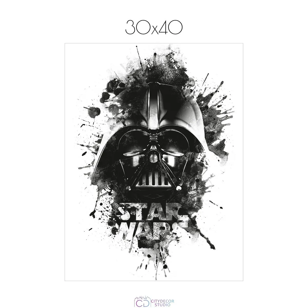 Постер Citydecor Звездные воины арт. 1 (1 постер 30x40 см без рамы)