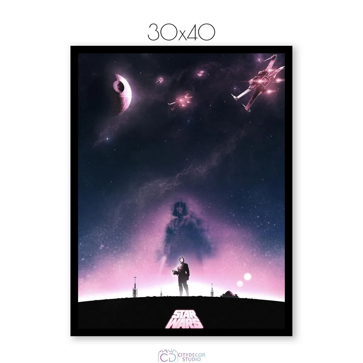 Постер Citydecor Звездные воины арт. 20 (1 постер 30x40 см без рамы)