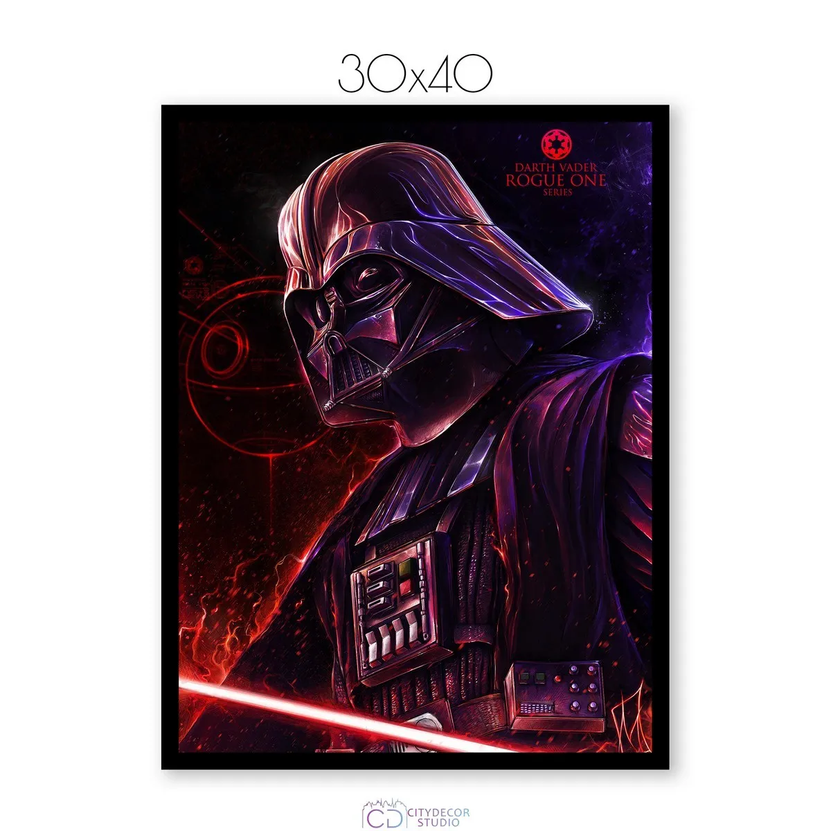 Постер Citydecor Звездные воины арт. 8 (1 постер 30x40 см без рамы)