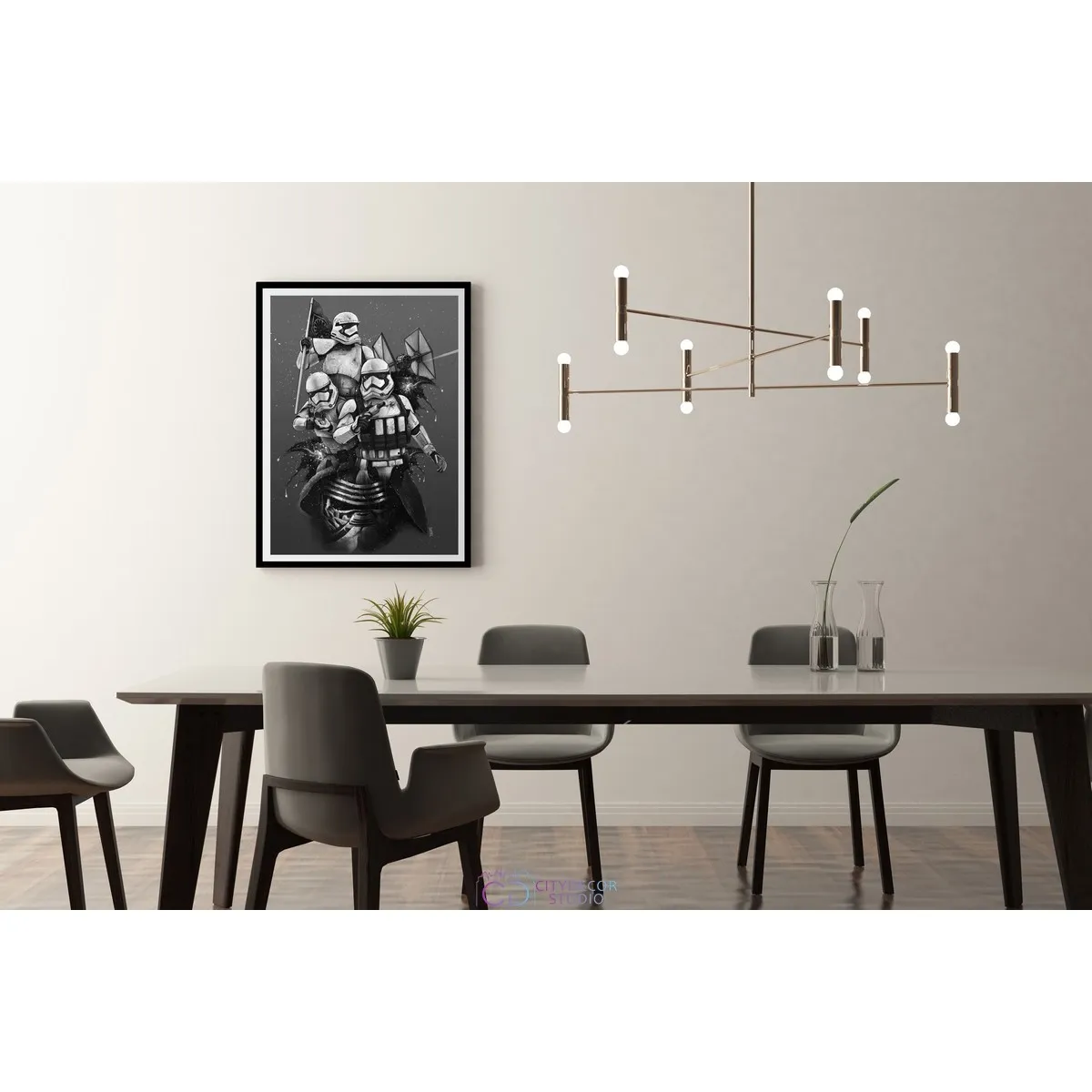 Постер Citydecor Звездные воины арт. 9 (1 постер 30x40 см без рамы)
