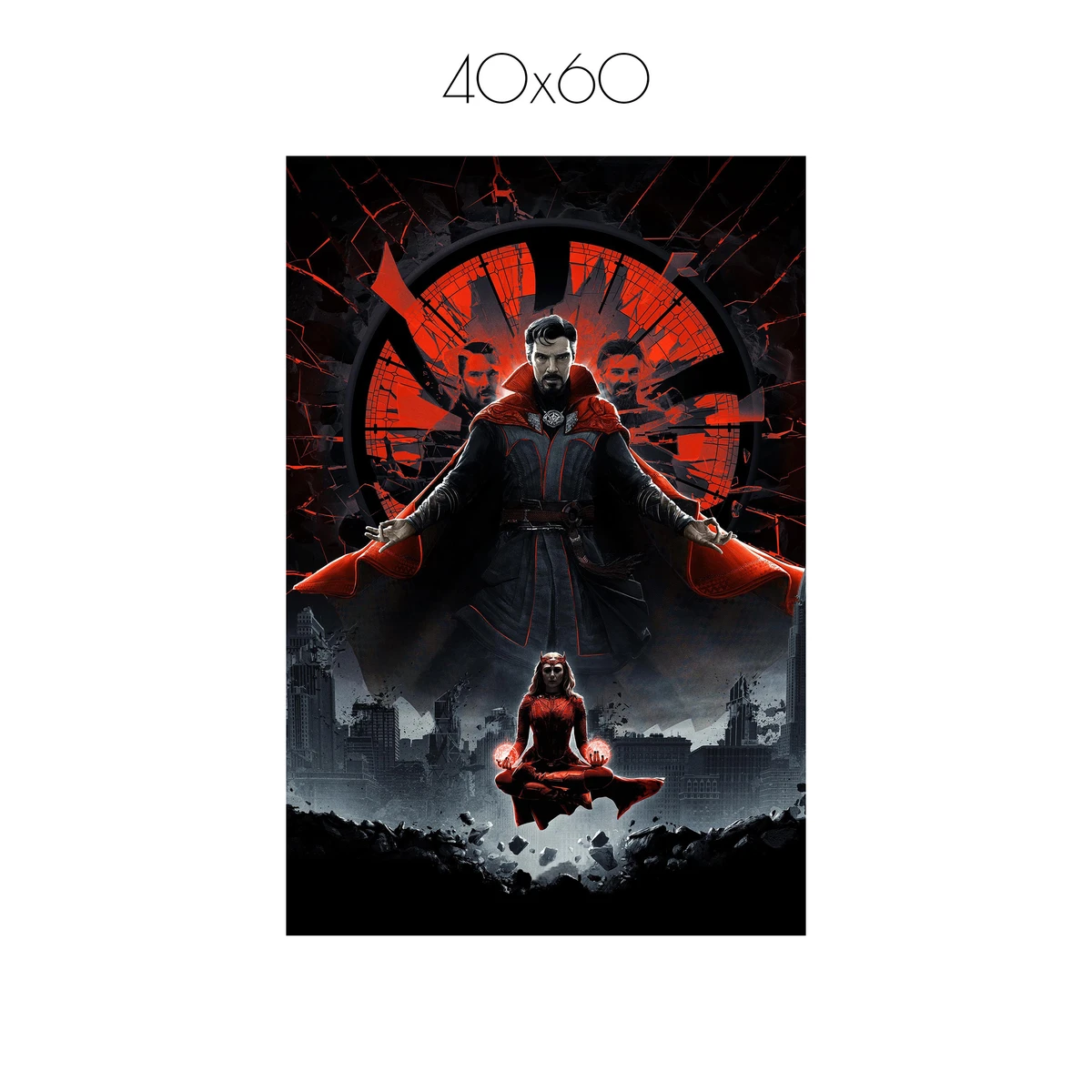 Постер Citydecor Доктор Стрэндж арт. 5 (1 постер 40x60 см без рамы)