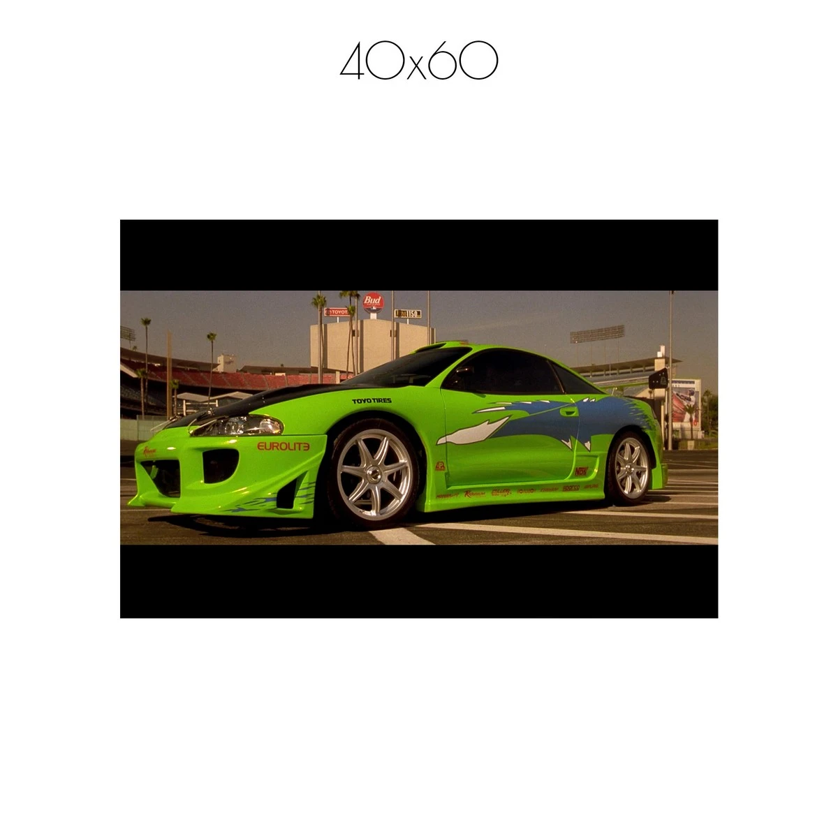 Постер Citydecor Форсаж арт. 14 (1 постер 40x60 см без рамы)