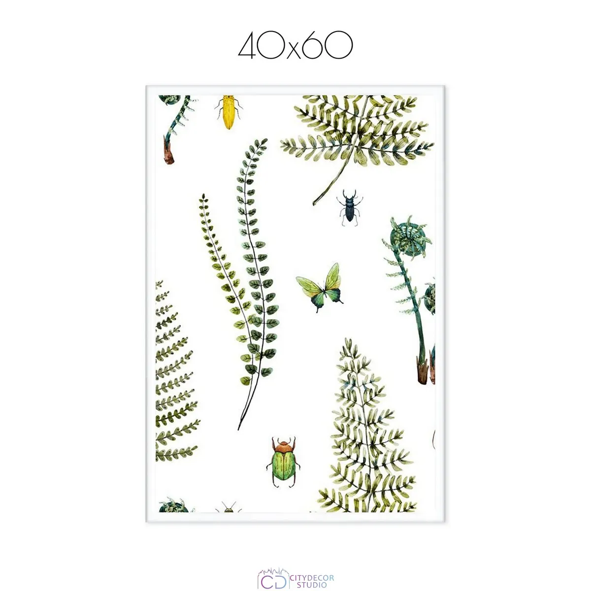 Постер Citydecor Абстракция арт. 7 (1 постер 40x60 см без рамы)
