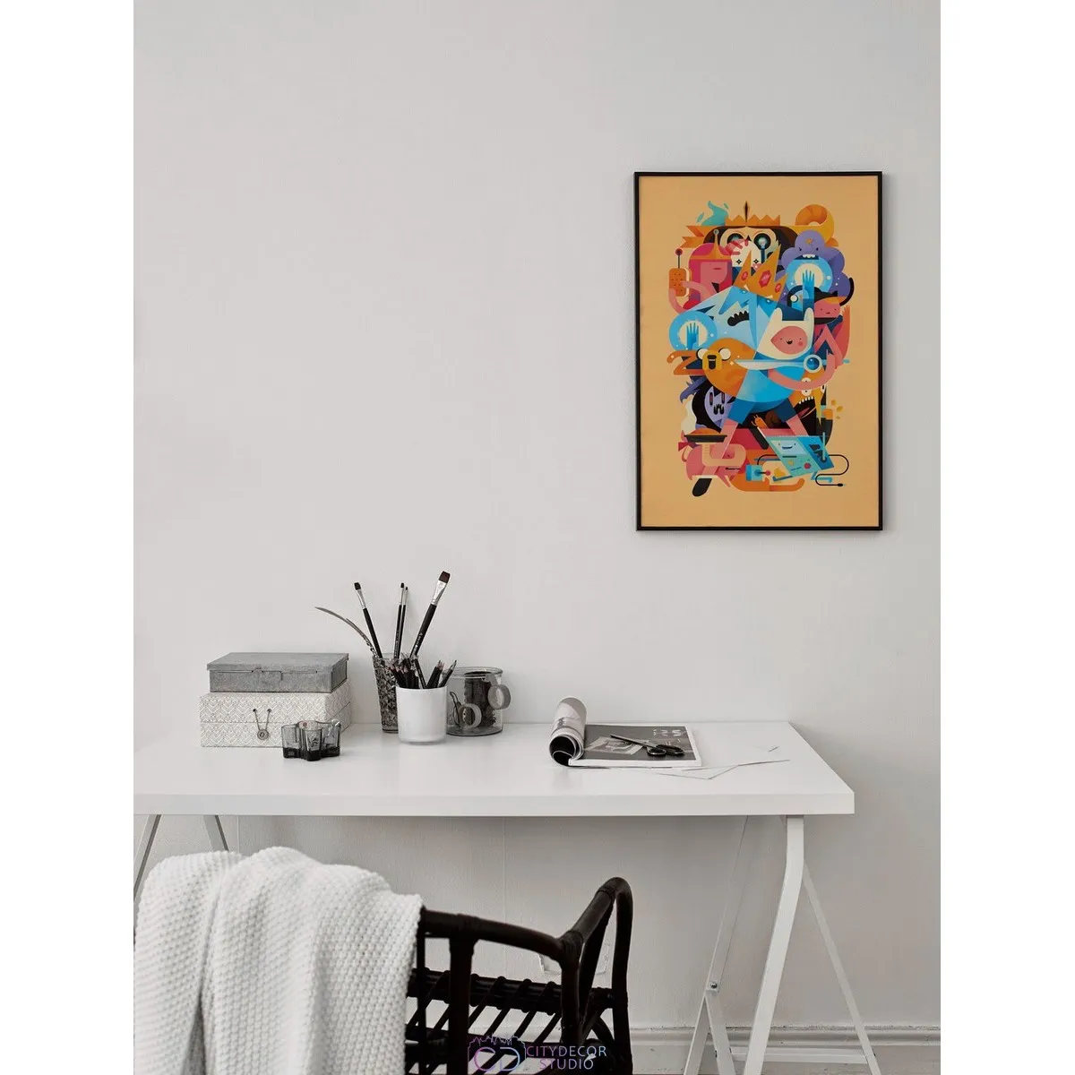 Постер Citydecor Время приключений арт. 2 (1 постер 40x60 см без рамы)