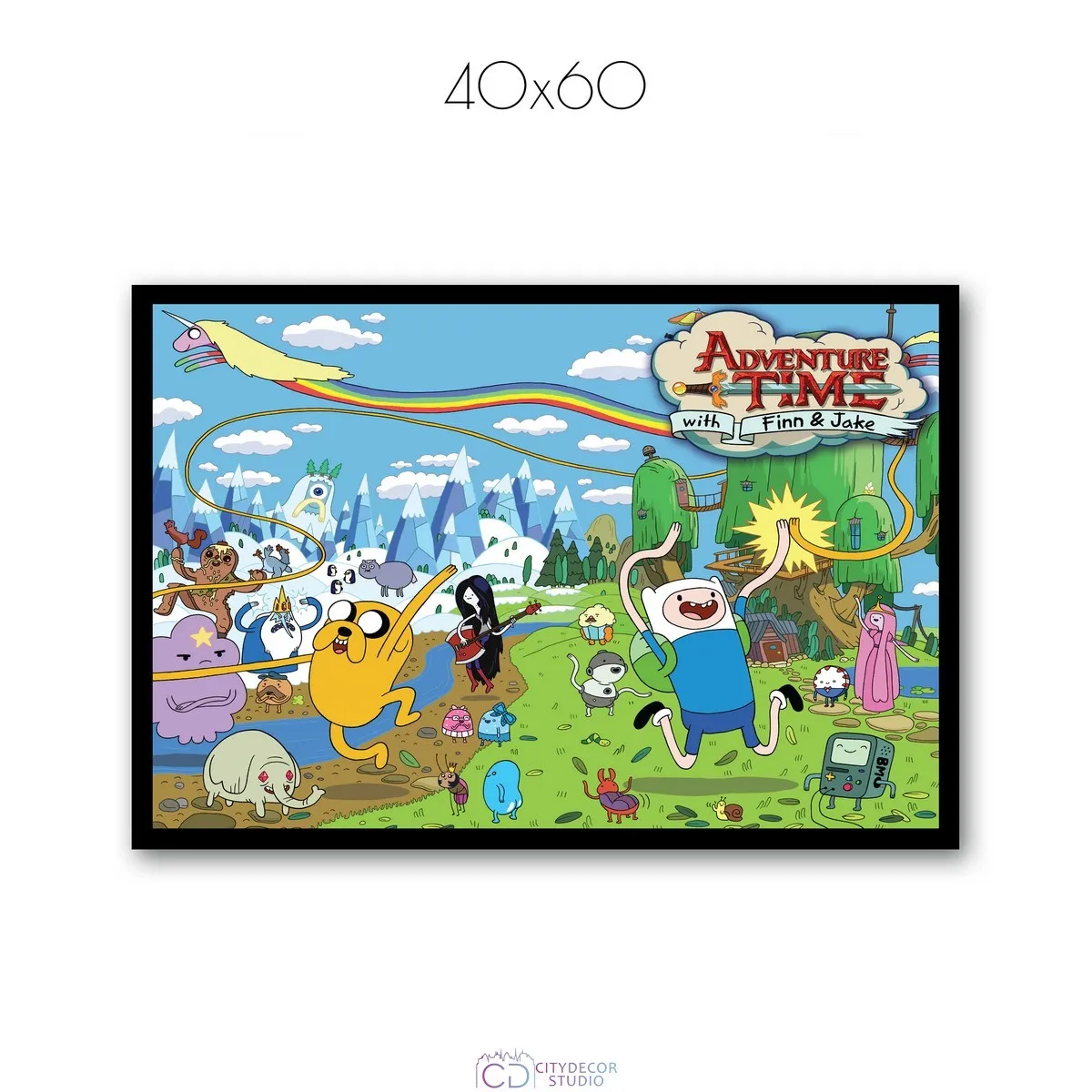 Постер Citydecor Время приключений арт. 9 (1 постер 40x60 см без рамы)