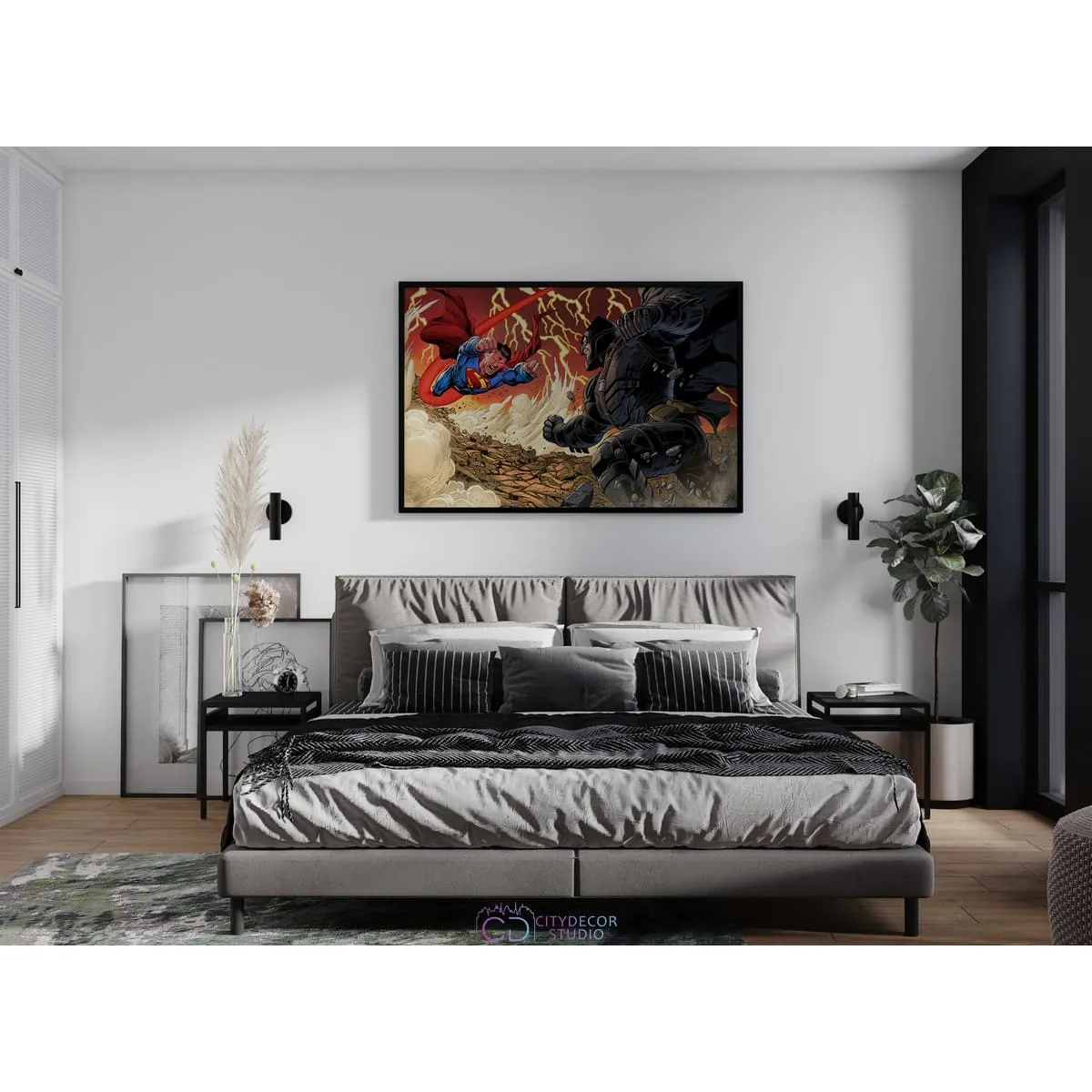 Постер Citydecor Batman арт. 12 (1 постер 40x60 см без рамы)