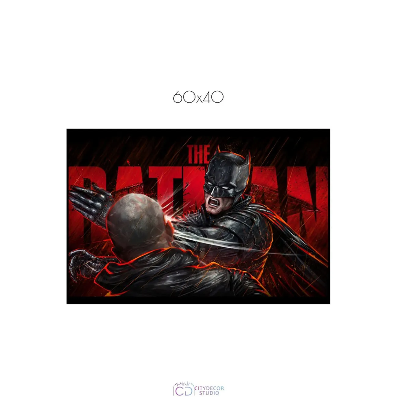 Постер Citydecor Batman арт. 14 (1 постер 40x60 см без рамы)