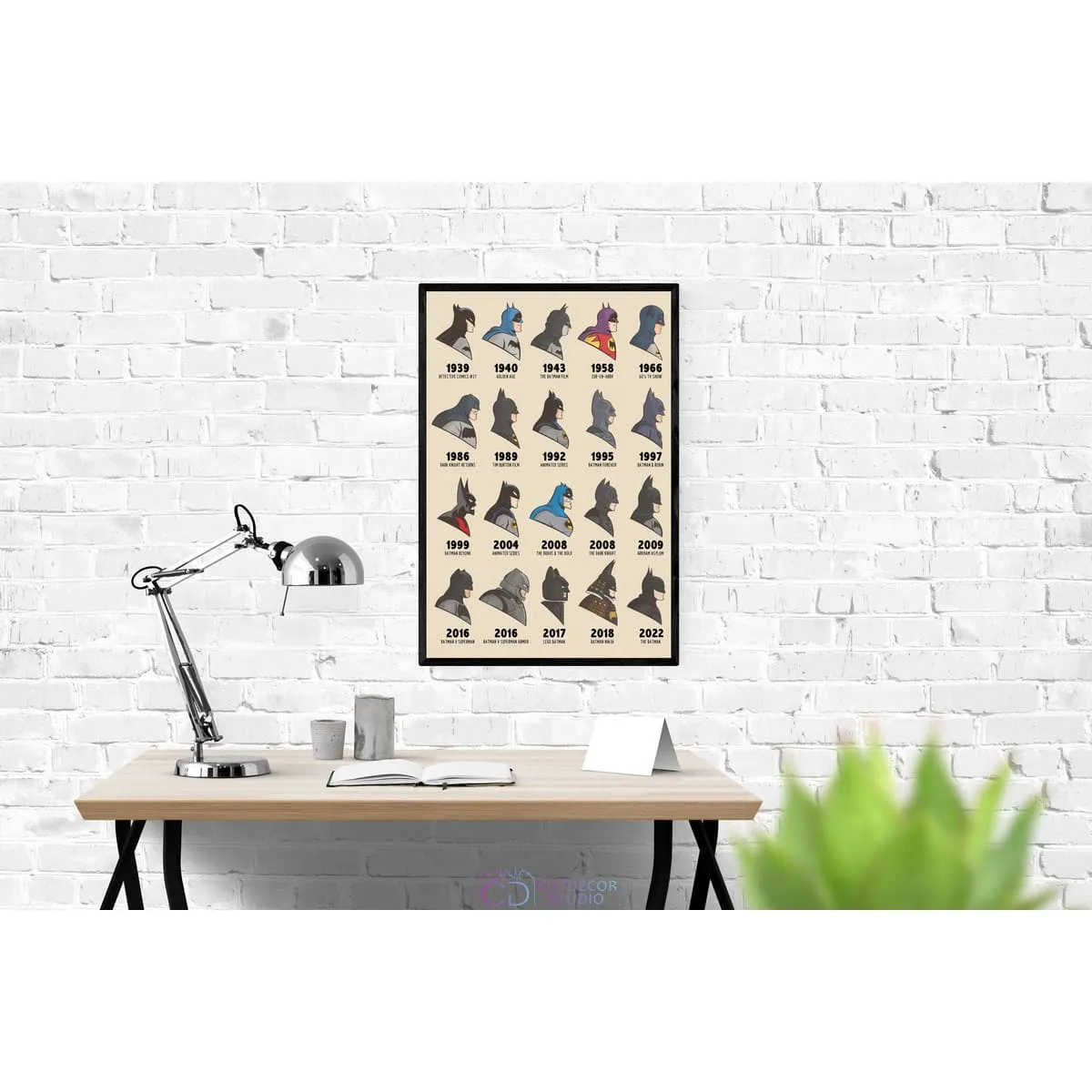 Постер Citydecor Batman арт. 9 (1 постер 40x60 см без рамы)