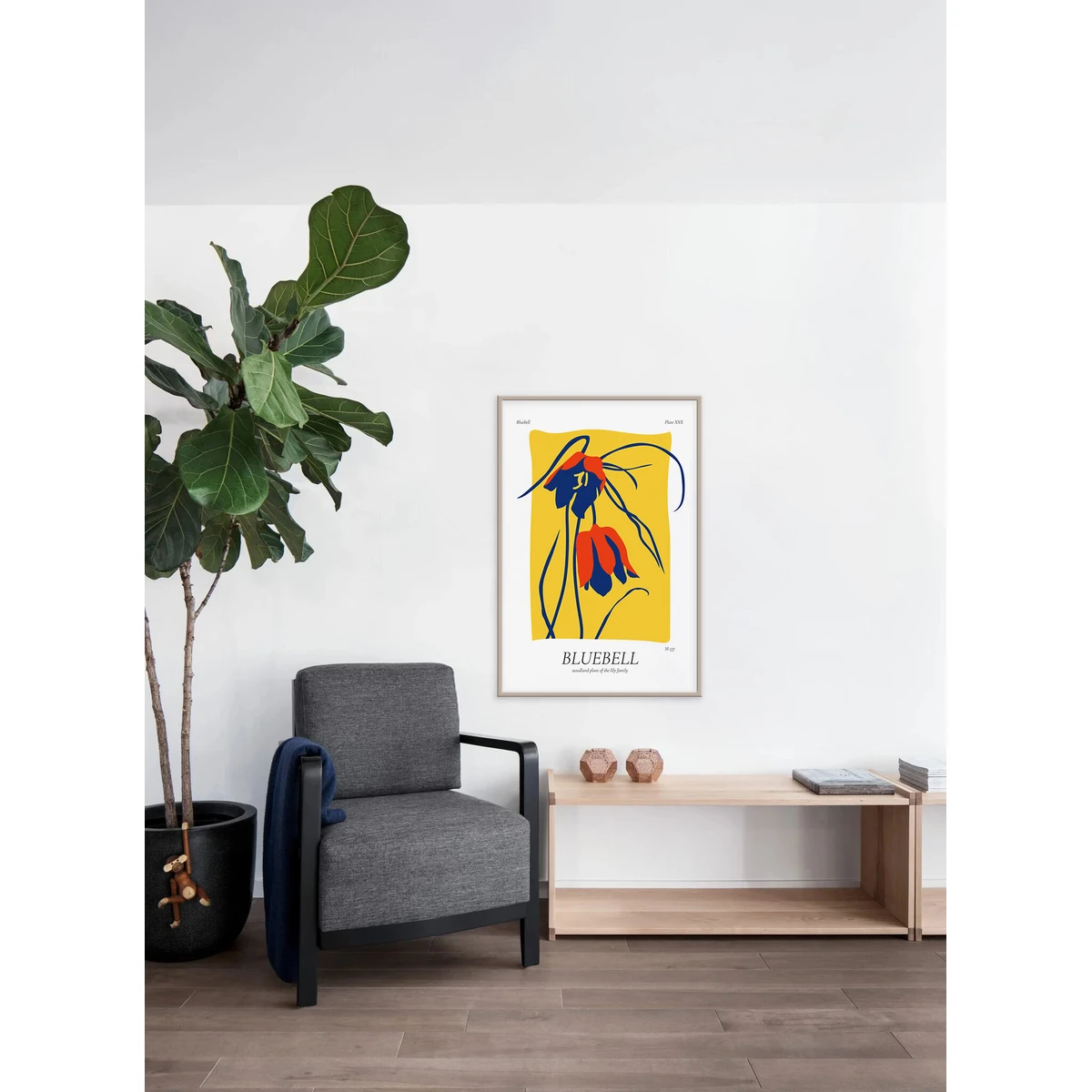 Постер Citydecor Bluebell (1 постер 40x60 см без рамы)