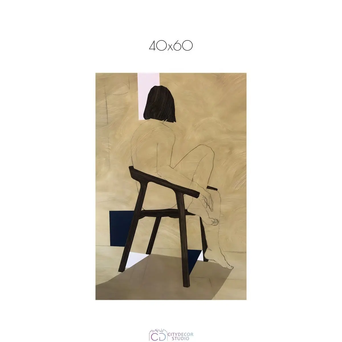 Постер Citydecor Body арт. 10 (1 постер 40x60 см без рамы)