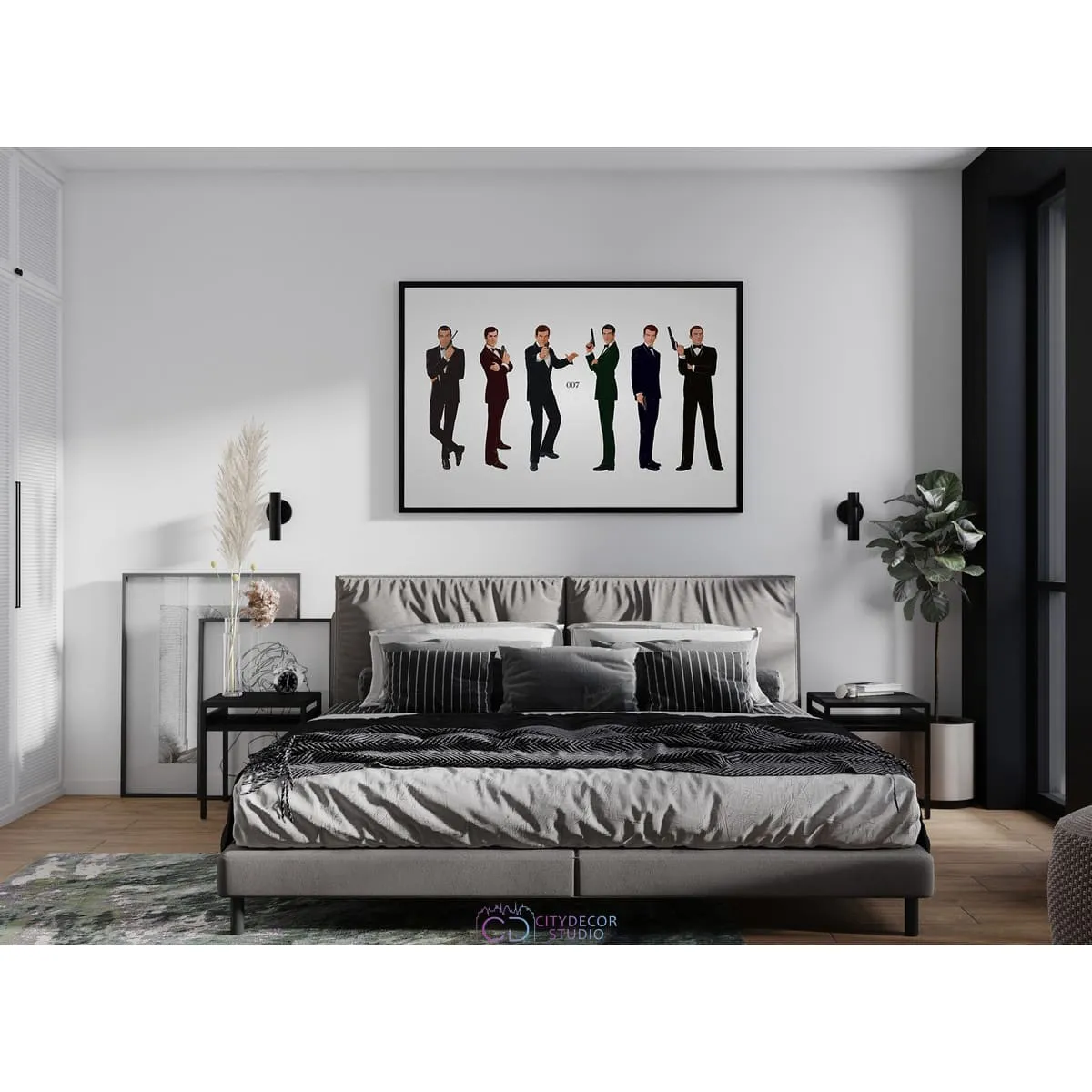 Постер Citydecor Джеймс Бонд арт. 7 (1 постер 40x60 см без рамы)