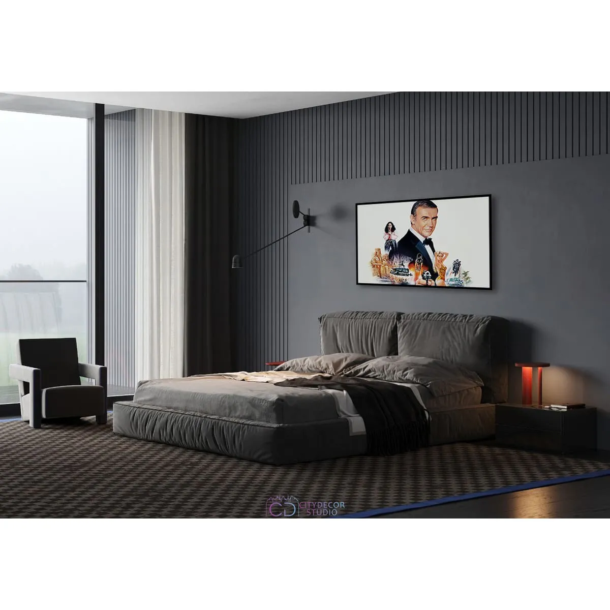 Постер Citydecor Джеймс Бонд арт. 9 (1 постер 40x60 см без рамы)