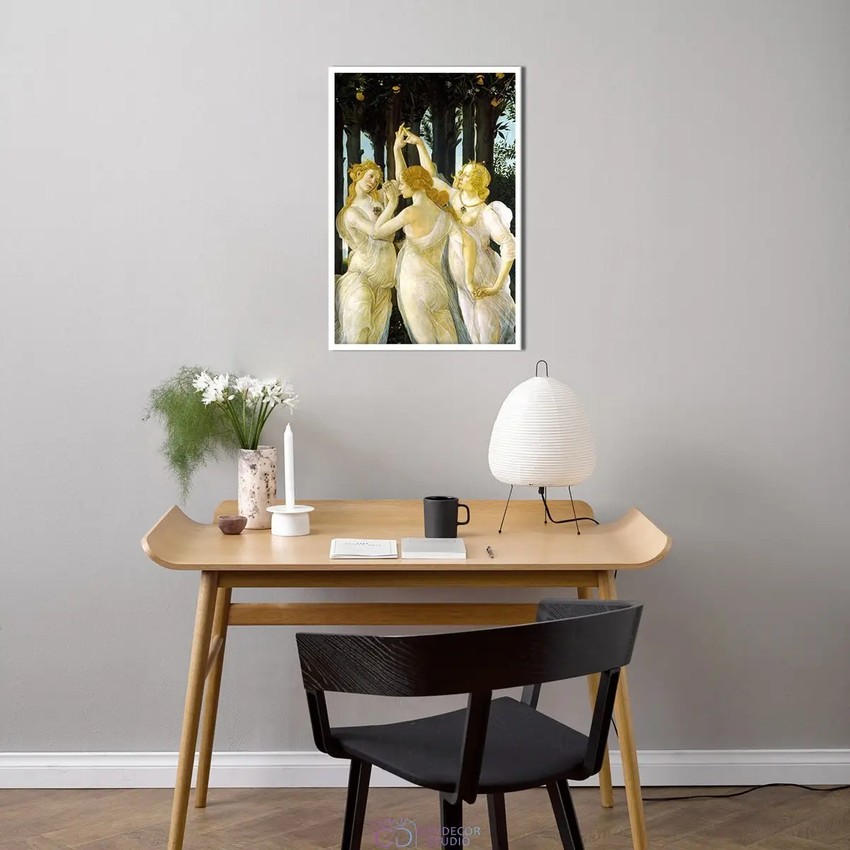 Постер Citydecor "Весна", Сандро Боттичелли. Репродукция (1 постер 40x60 см без рамы)