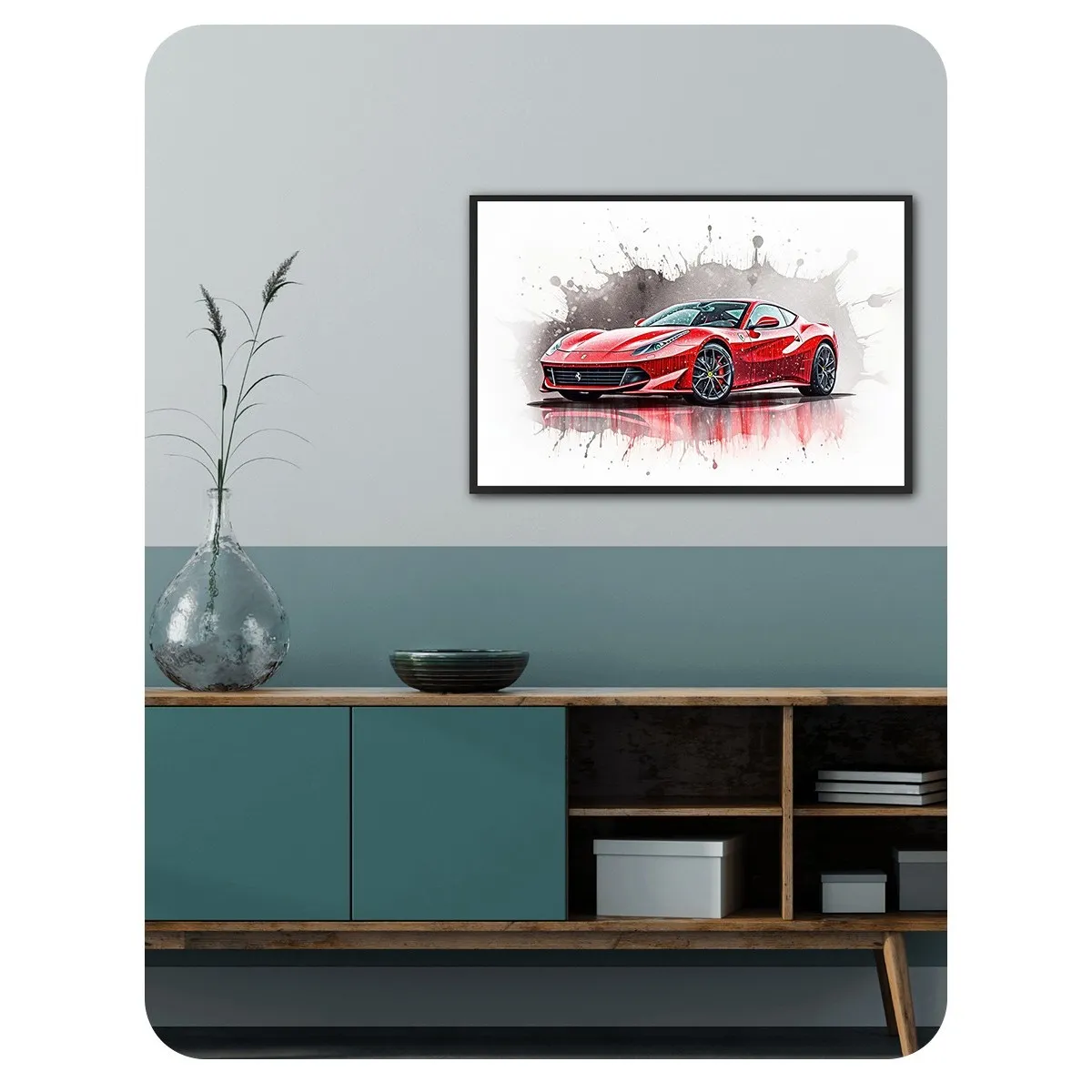 Постер Citydecor Машина арт. 2 (1 постер 40x60 см без рамы)