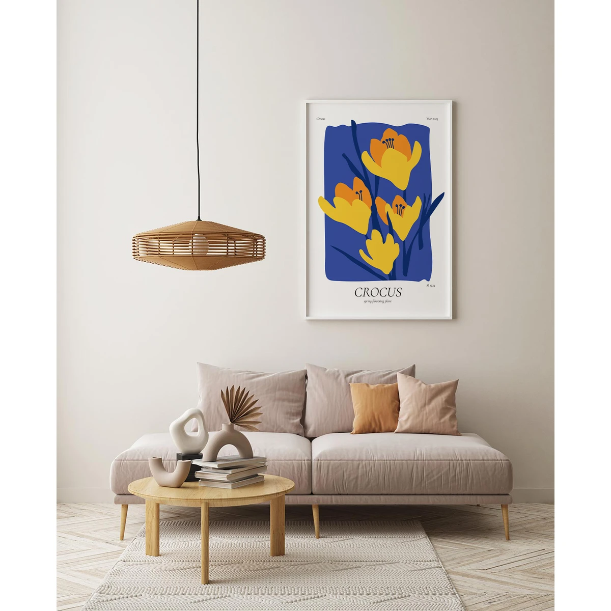 Постер Citydecor Crocus (1 постер 40x60 см без рамы)