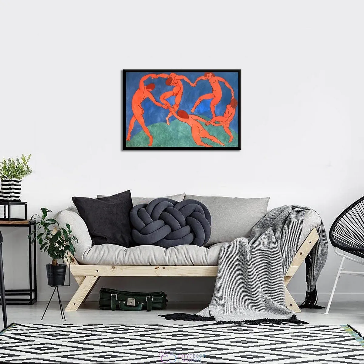 Постер Citydecor "Танец", Анри Матисс. Репродукция (1 постер 40x60 см без рамы)