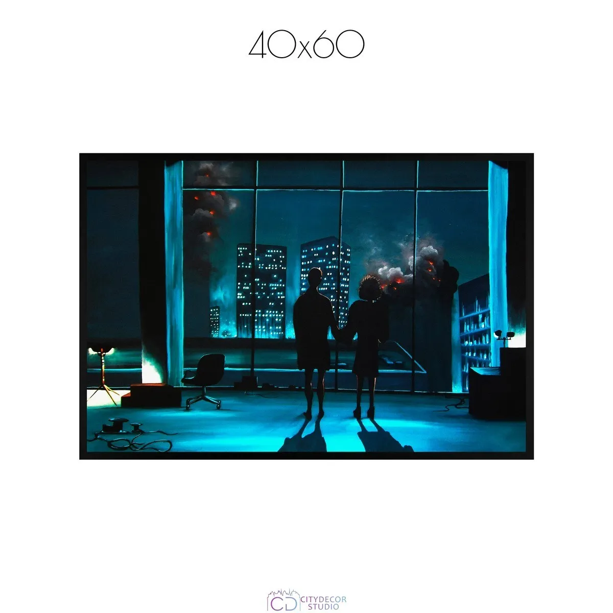 Постер Citydecor Бойцовский Клуб арт. 14 (1 постер 40x60 см без рамы)