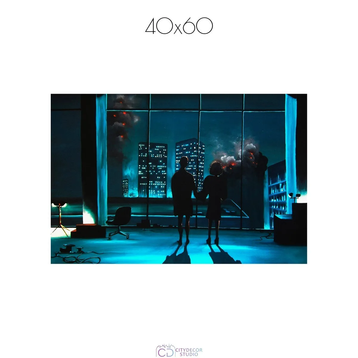 Постер Citydecor Бойцовский Клуб арт. 14 (1 постер 40x60 см без рамы)