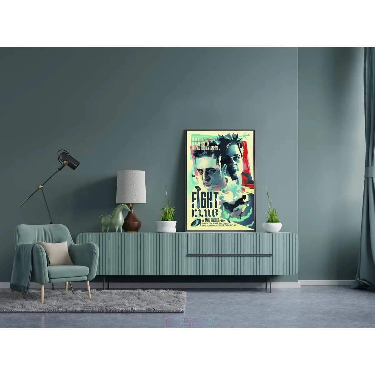 Постер Citydecor Бойцовский Клуб арт. 2 (1 постер 40x60 см без рамы)