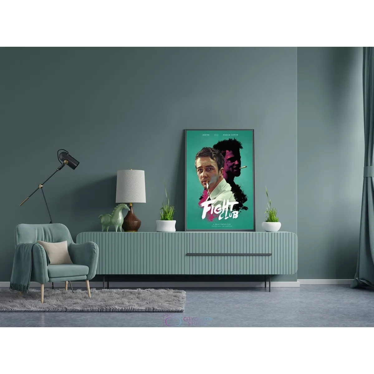 Постер Citydecor Бойцовский Клуб арт. 4 (1 постер 40x60 см без рамы)