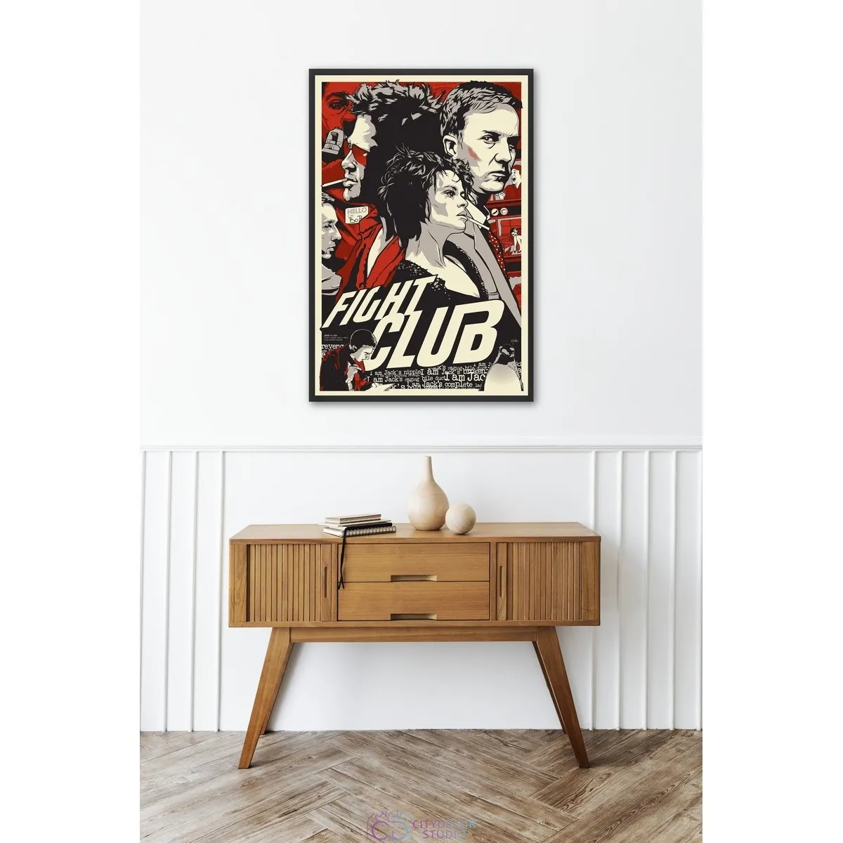 Постер Citydecor Бойцовский Клуб арт. 7 (1 постер 40x60 см без рамы)