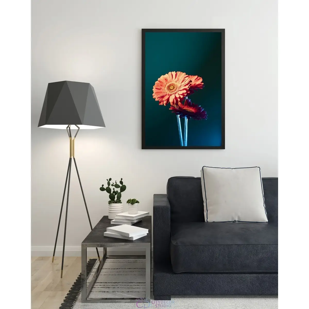 Постер Citydecor Цветы арт. 1 (1 постер 40x60 см без рамы)