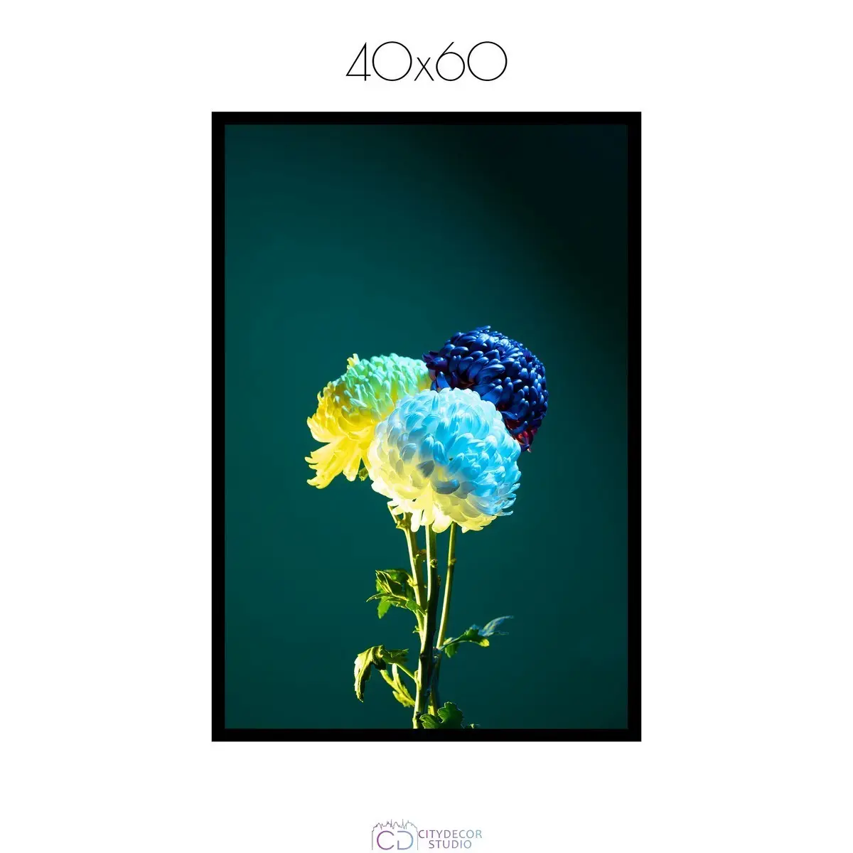 Постер Citydecor Цветы арт. 11 (1 постер 40x60 см без рамы)