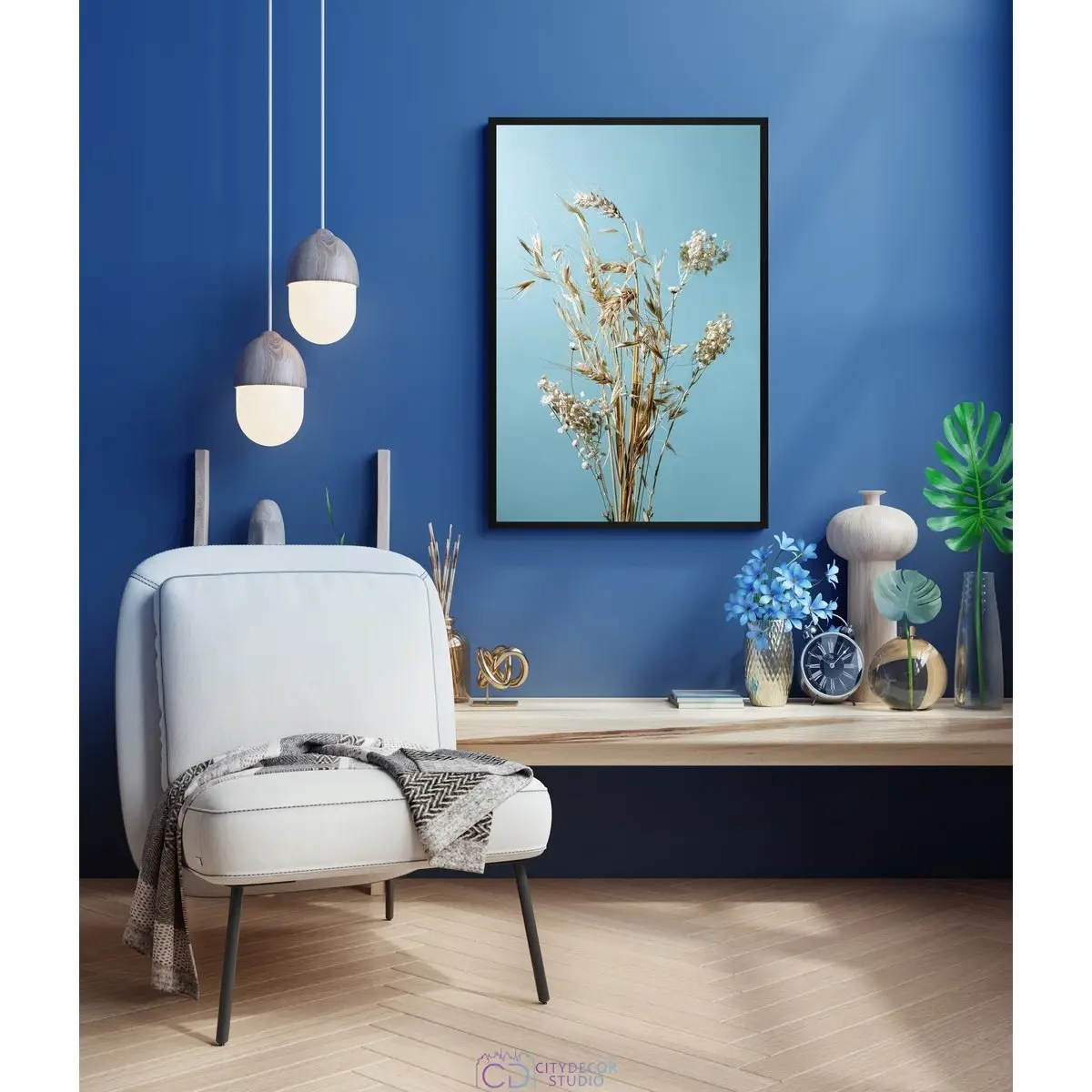 Постер Citydecor Цветы арт. 14 (1 постер 40x60 см без рамы)