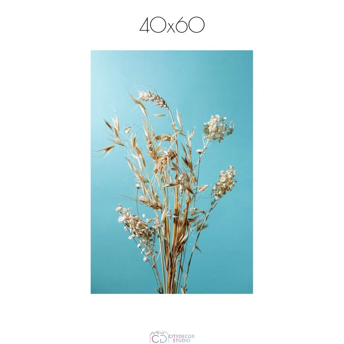 Постер Citydecor Цветы арт. 14 (1 постер 40x60 см без рамы)