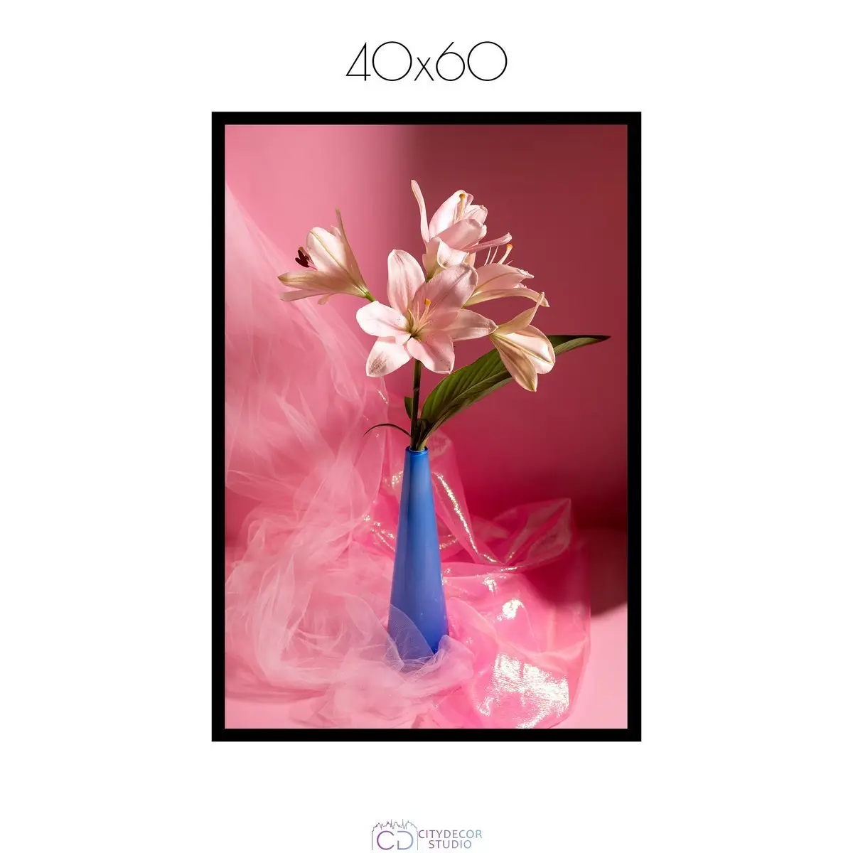 Постер Citydecor Цветы арт. 2 (1 постер 40x60 см без рамы)