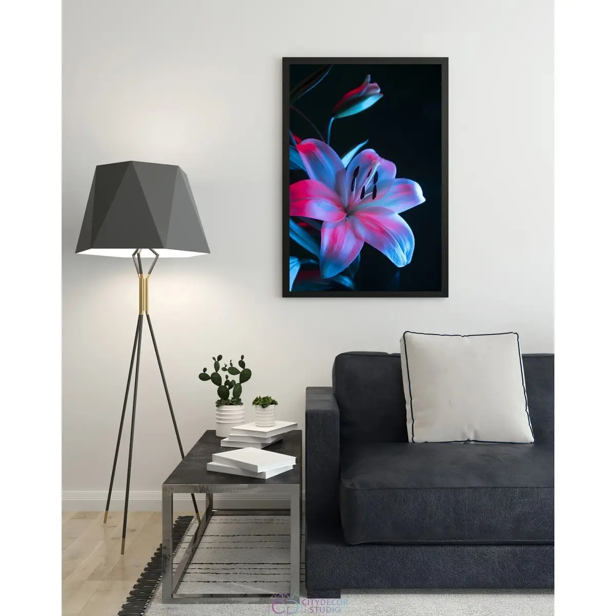 Постер Citydecor Цветы арт. 3 (1 постер 40x60 см без рамы)