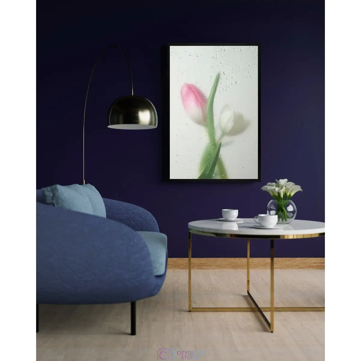 Постер Citydecor Цветы арт. 9 (1 постер 40x60 см без рамы)