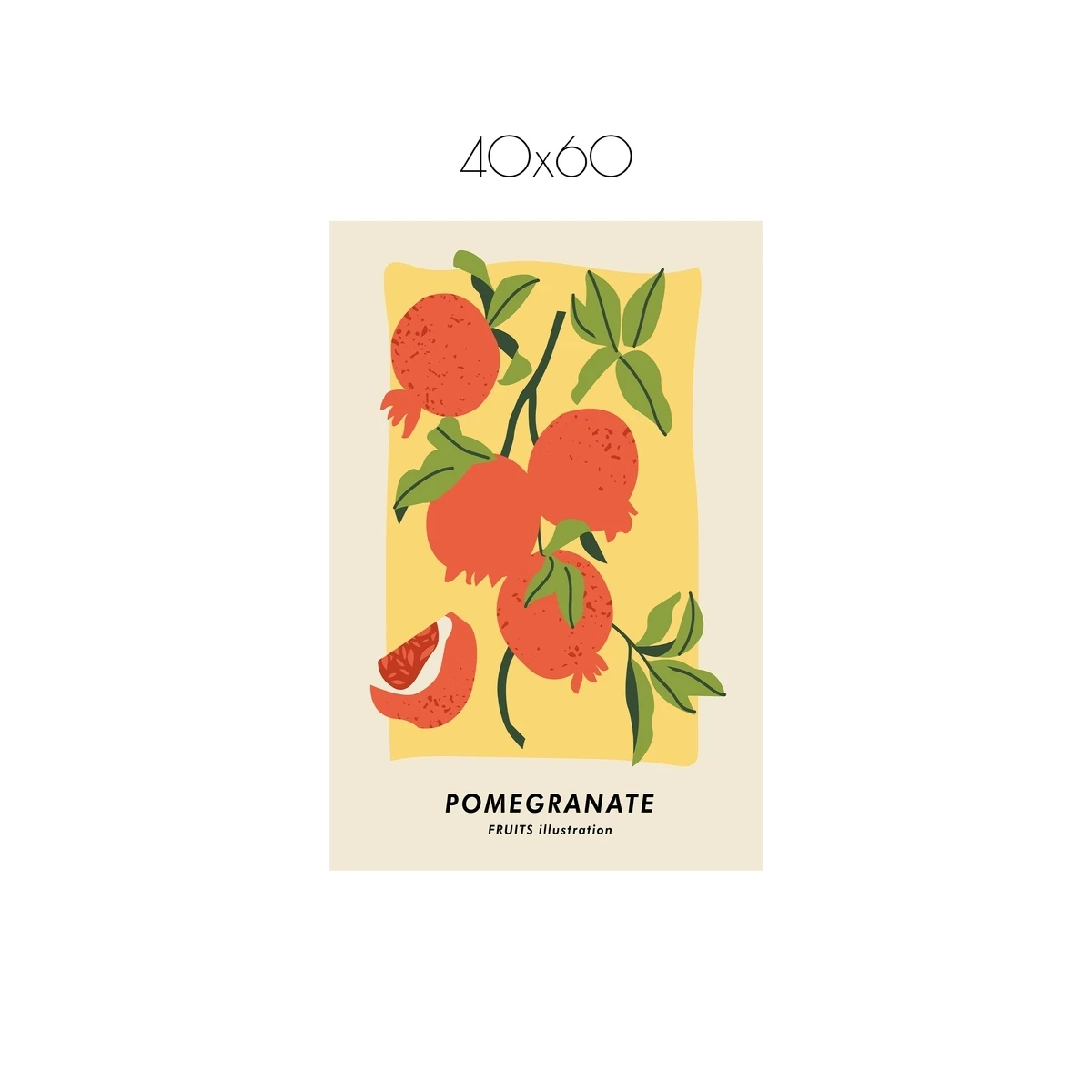 Постер Citydecor Фрукты арт. 2 (1 постер 40x60 см без рамы)