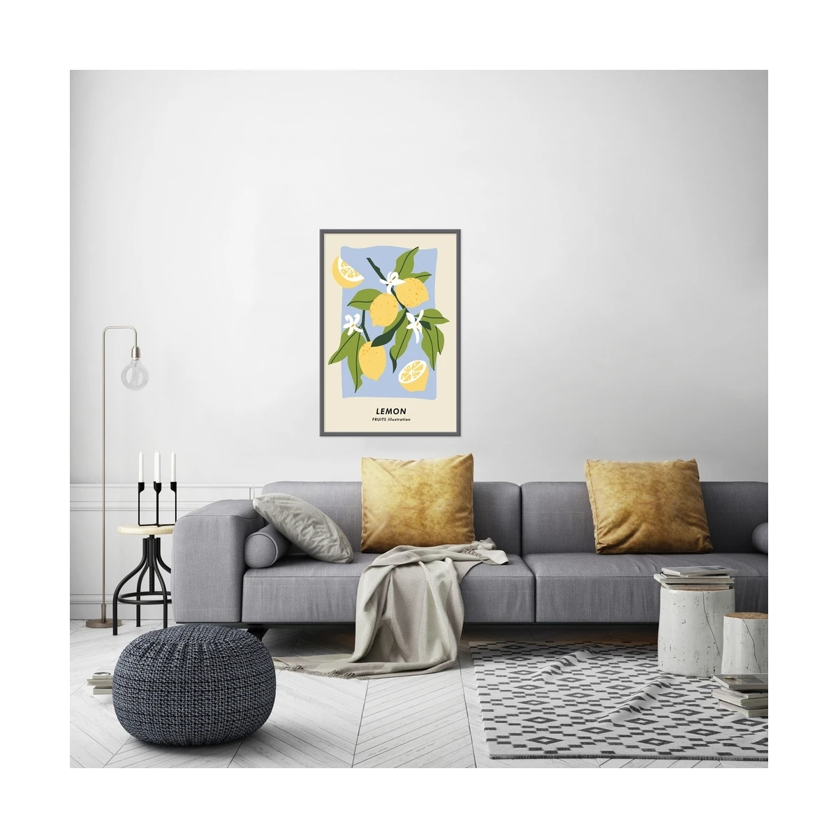 Постер Citydecor Фрукты арт. 5 (1 постер 40x60 см без рамы)