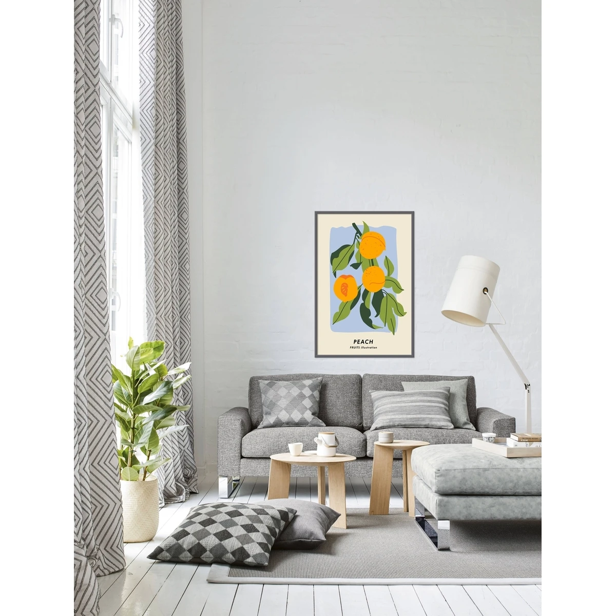 Постер Citydecor Фрукты арт. 7 (1 постер 40x60 см без рамы)