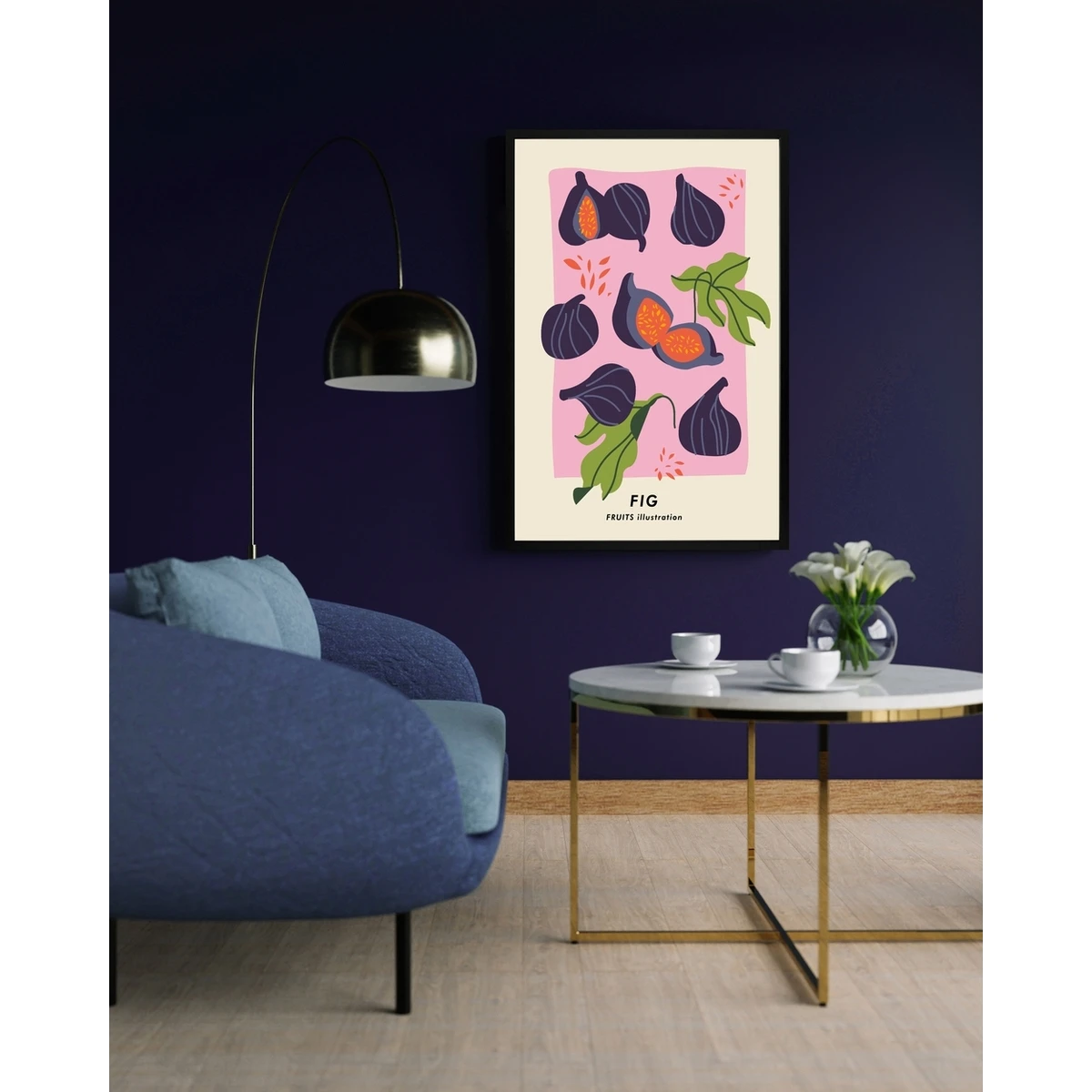 Постер Citydecor Фрукты арт. 9 (1 постер 40x60 см без рамы)