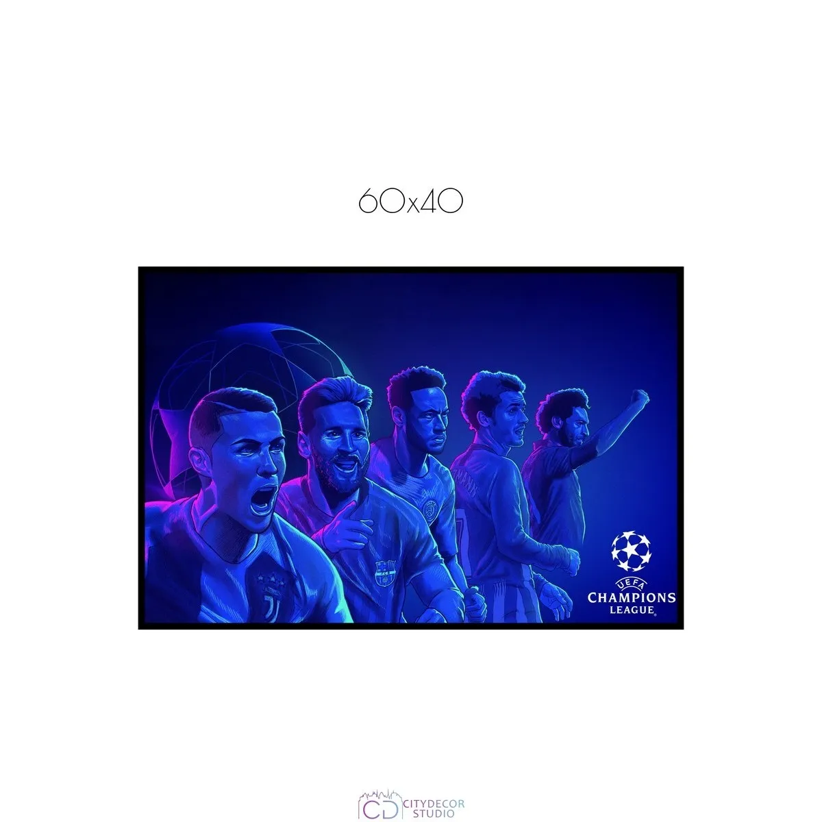 Постер Citydecor Футбол арт. 16 (1 постер 40x60 см без рамы)