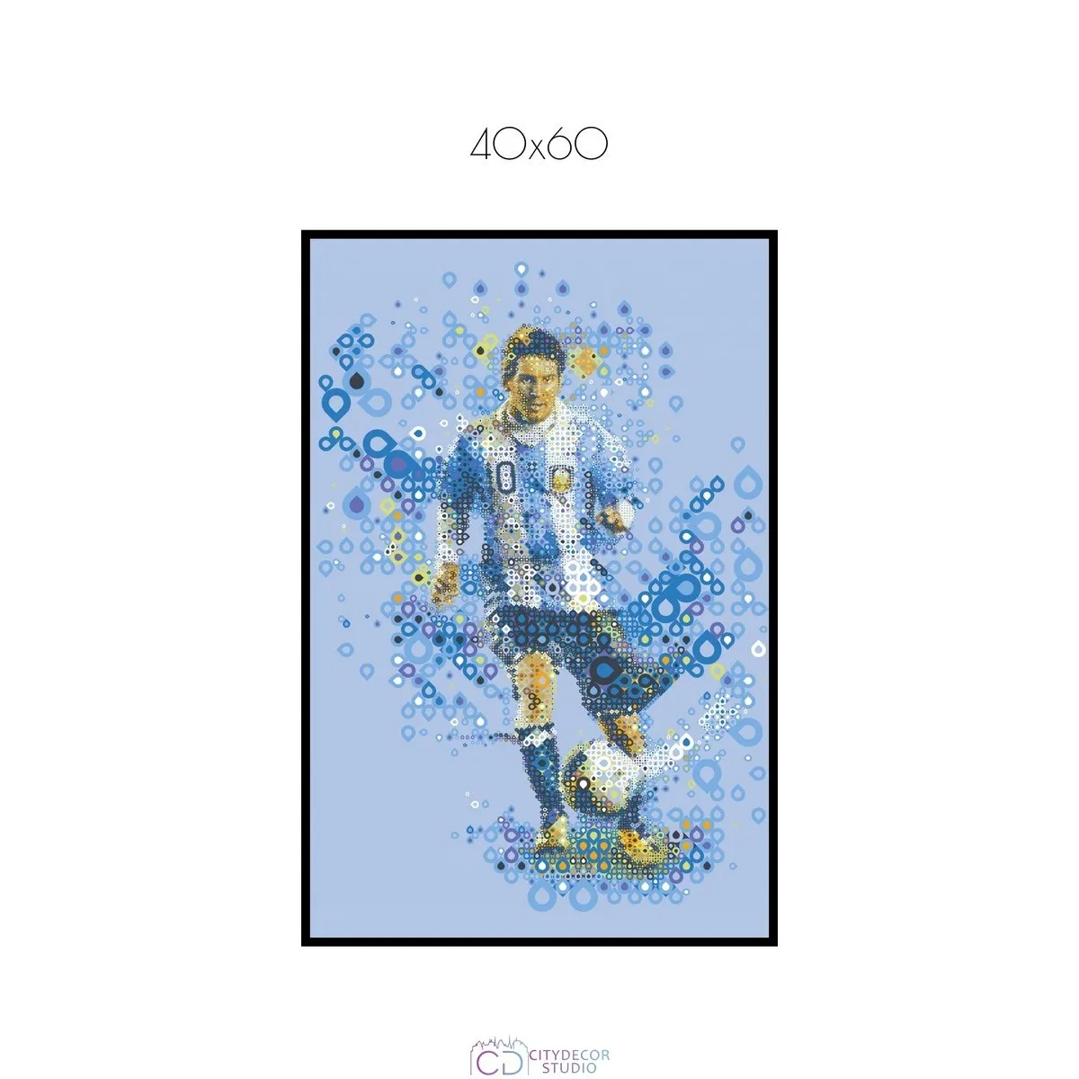 Постер Citydecor Футбол арт. 19 (1 постер 40x60 см без рамы)