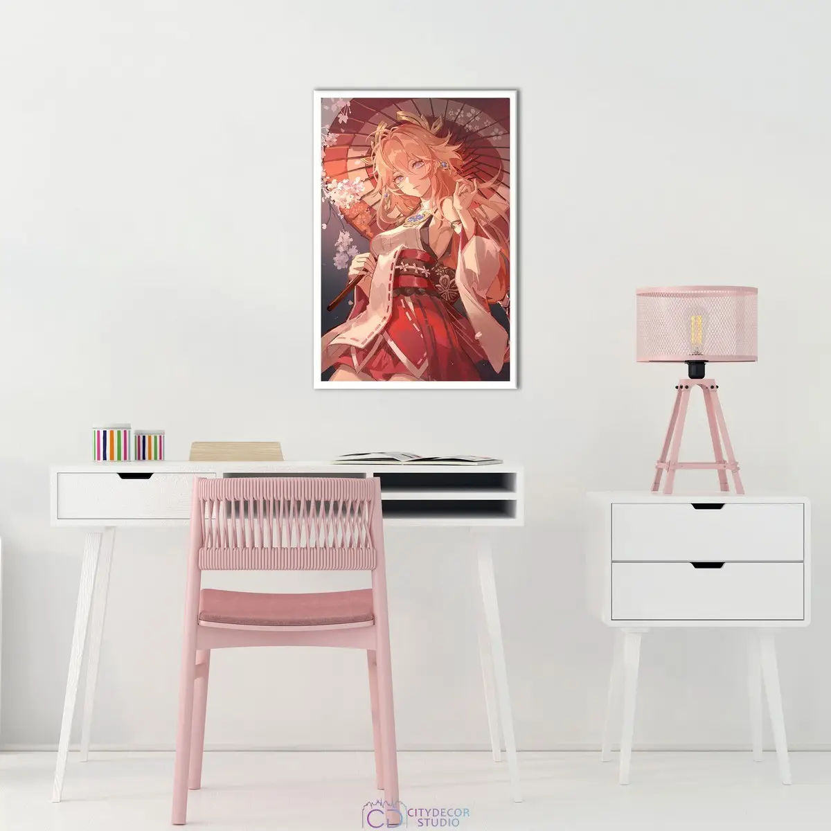Постер Citydecor Genshin арт. 12 (1 постер 40x60 см без рамы)