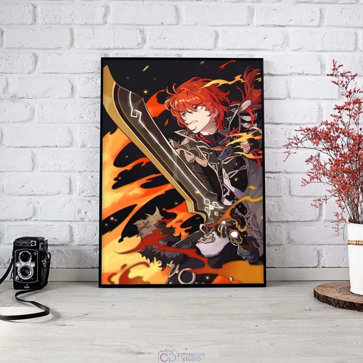 Постер Citydecor Genshin арт. 13 (1 постер 40x60 см без рамы)