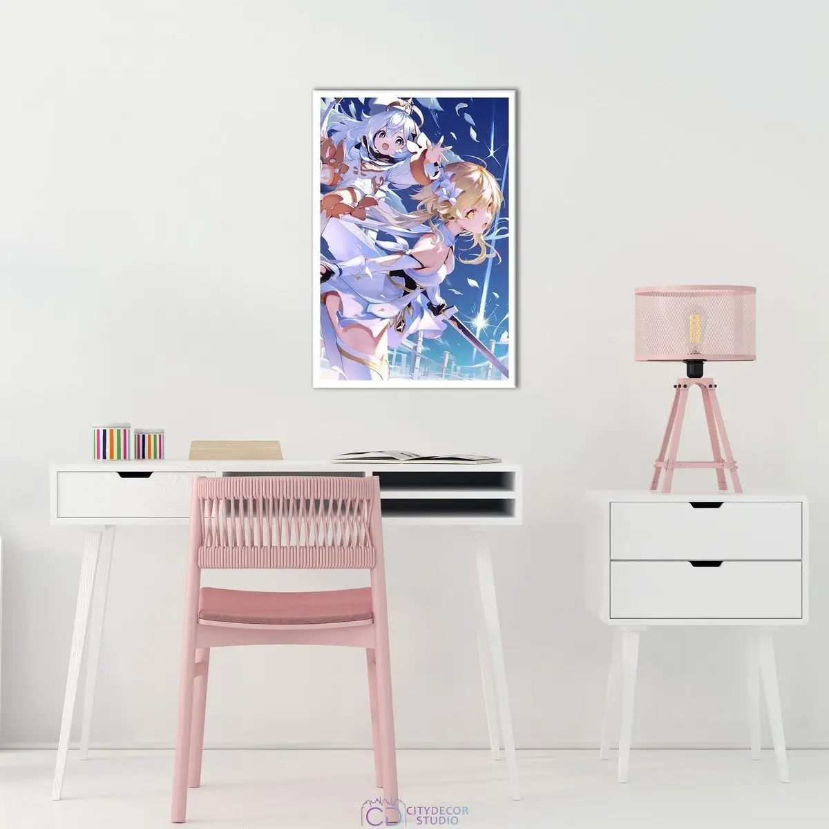 Постер Citydecor Genshin арт. 14 (1 постер 40x60 см без рамы)