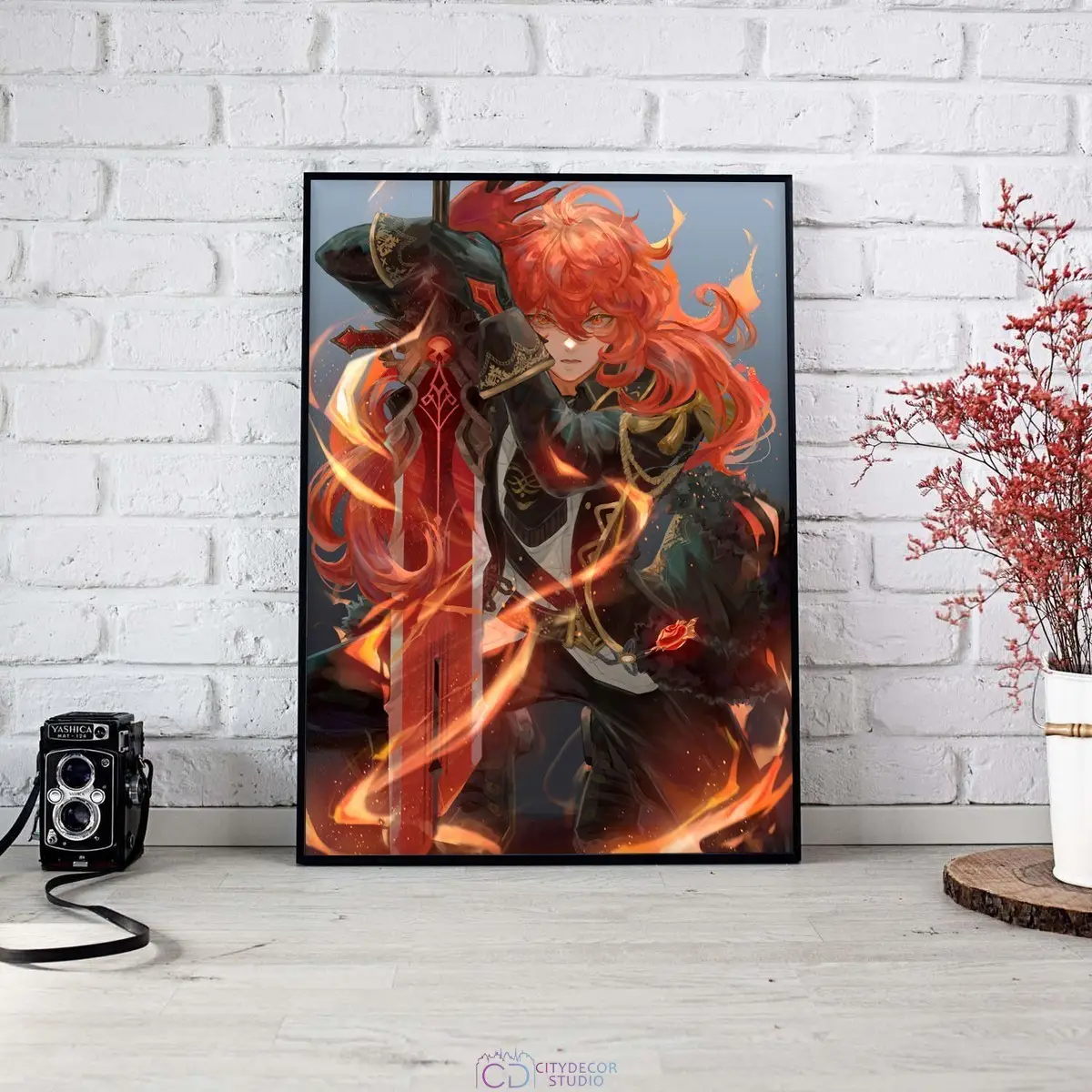 Постер Citydecor Genshin арт. 17 (1 постер 40x60 см без рамы)