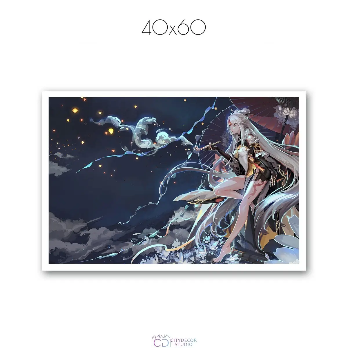 Постер Citydecor Genshin арт. 6 (1 постер 40x60 см без рамы)