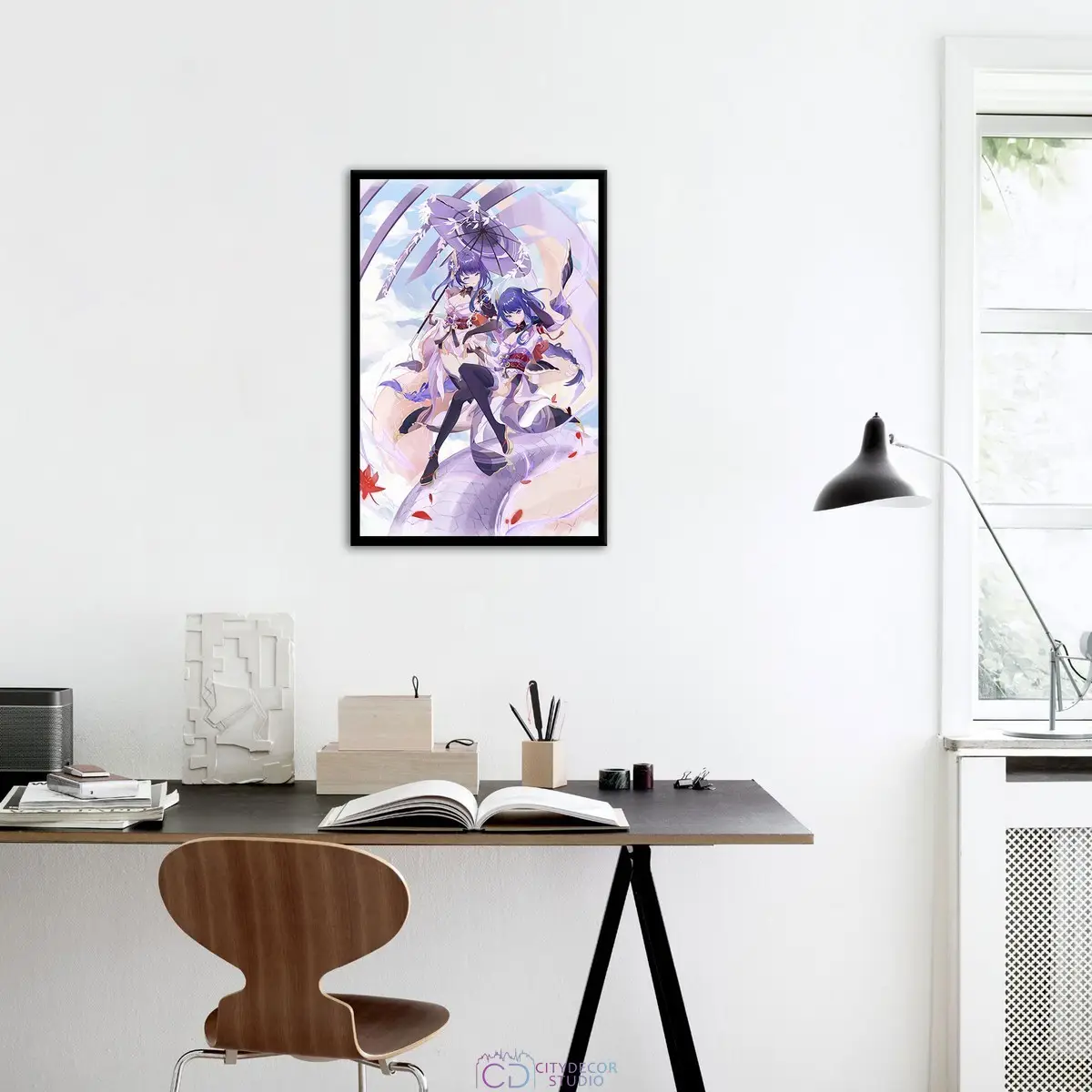 Постер Citydecor Genshin арт. 9 (1 постер 40x60 см без рамы)
