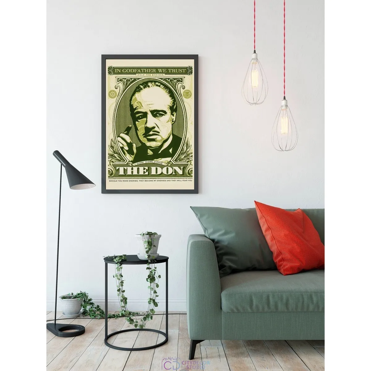 Постер Citydecor Крестный отец арт. 10 (1 постер 40x60 см без рамы)
